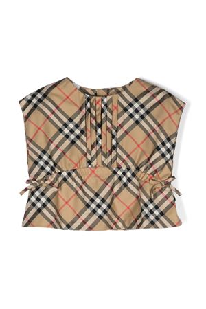 blusa in cotone beige BURBERRY KIDS | 8082234A7028